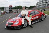 Damon Hill beim DTM Test